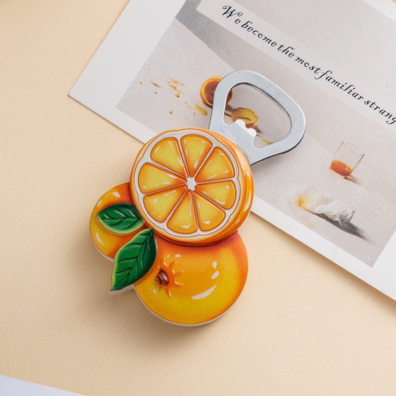 Creative Magnetic Bottle Opener | Cute Mango Design | Fridge Magnet Home Decor | Perfect Gift