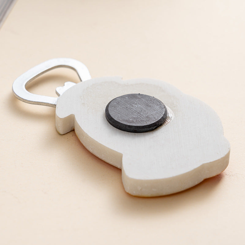 Creative Magnetic Bottle Opener | Cute Mango Design | Fridge Magnet Home Decor | Perfect Gift