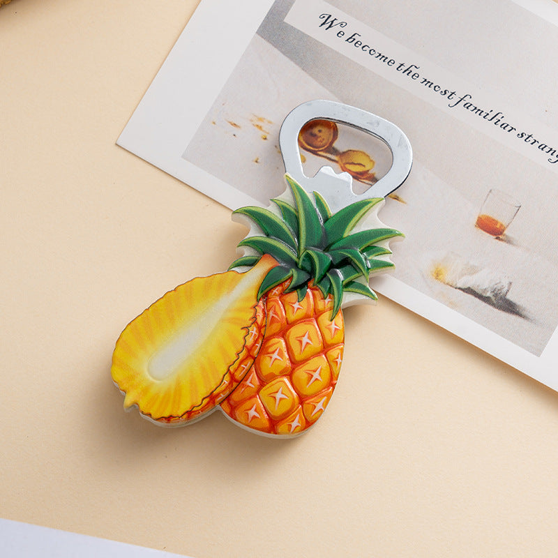 Creative Magnetic Bottle Opener | Cute Mango Design | Fridge Magnet Home Decor | Perfect Gift