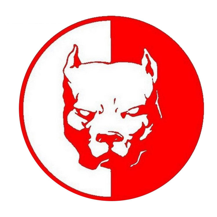 Pitbull Car Sticker Reflective Waterproof Decal Super Hero Dog Creative Auto Decoration Cute Pet Guardian