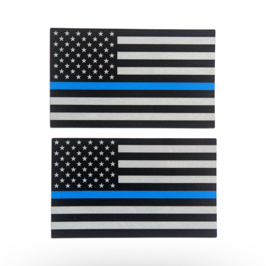 Magnetic Car Decal – Waterproof Sunproof Reflective American Flag, Patriotic Auto Decoration