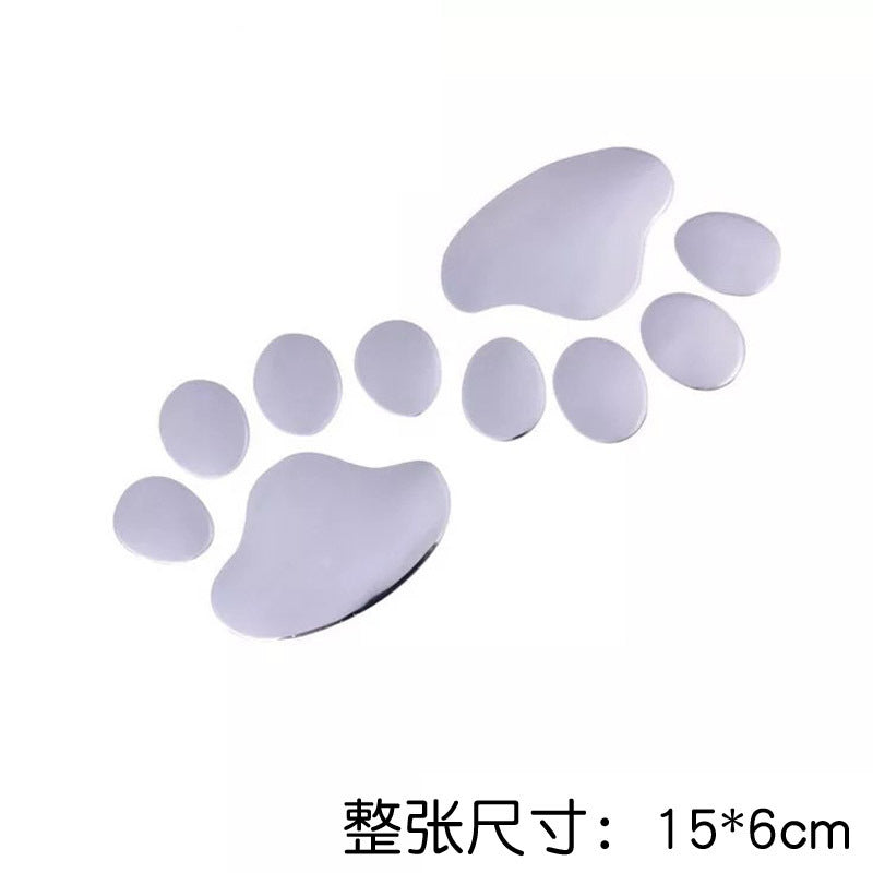 3D Car Sticker Decals – Crab, Paw Print, Devil Wings, Gecko Design | Creative Auto Decoration, Unique Cool Style