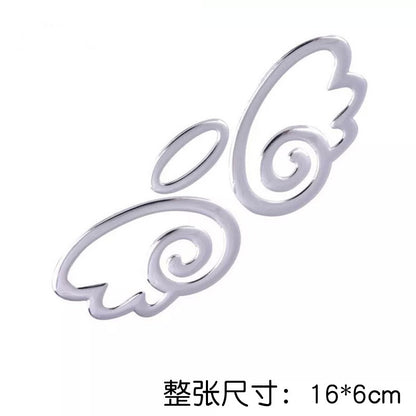 3D Car Sticker Decals – Crab, Paw Print, Devil Wings, Gecko Design | Creative Auto Decoration, Unique Cool Style