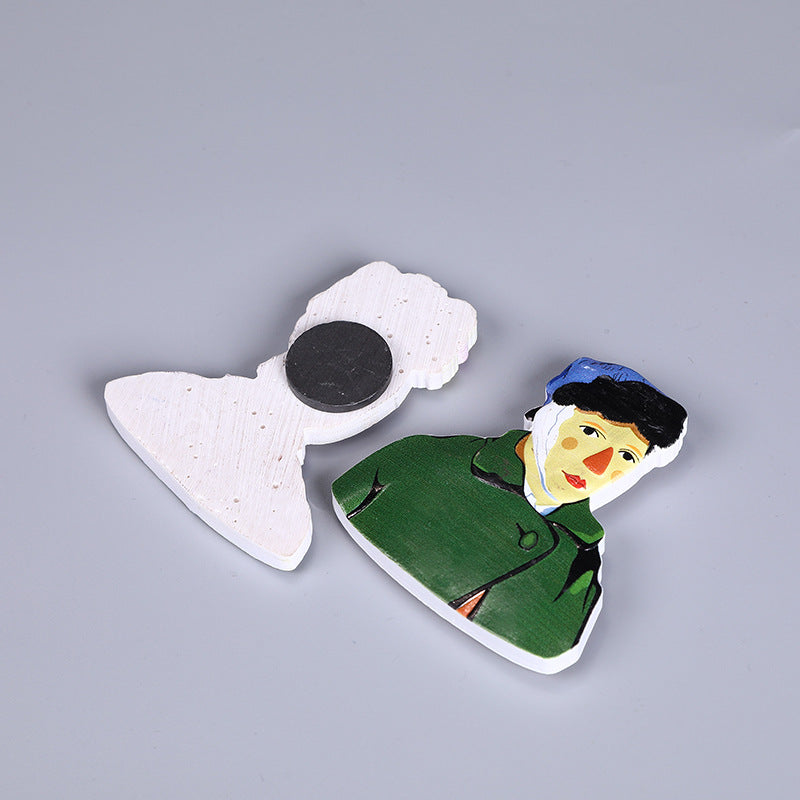 3D Resin Funny Character Magnetic Fridge Stickers | Cute Cartoon Home Decor to Brighten Your Day