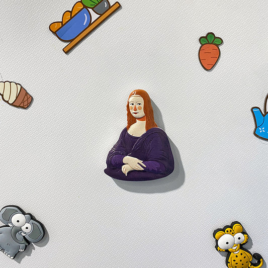 3D Resin Funny Character Magnetic Fridge Stickers | Cute Cartoon Home Decor to Brighten Your Day