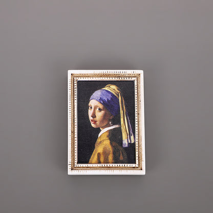 3D Fridge Magnet | Famous Art 3D Magnetic Sticker | Creative Character Retro Magnetic Decor | Personalized Home Accessories