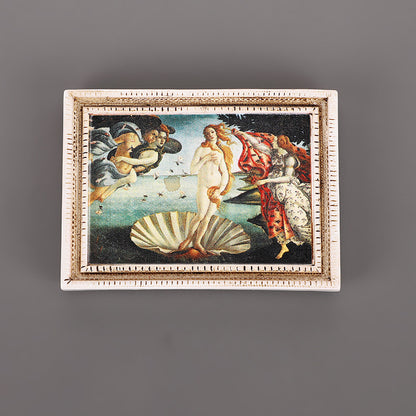 3D Fridge Magnet | Famous Art 3D Magnetic Sticker | Creative Character Retro Magnetic Decor | Personalized Home Accessories