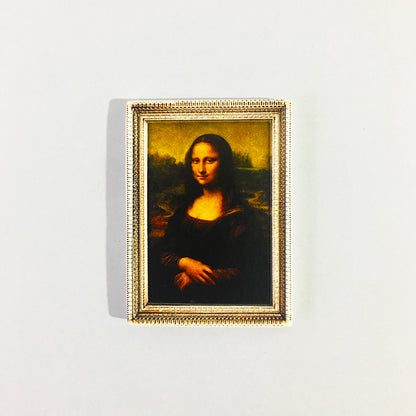 3D Fridge Magnet | Famous Art 3D Magnetic Sticker | Creative Character Retro Magnetic Decor | Personalized Home Accessories