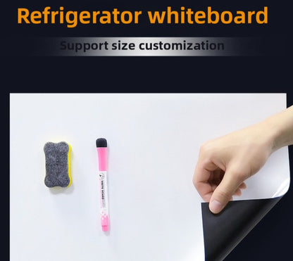 A3/A4/A5 Magnetic Dry-Erase Whiteboard Sticker | Home & Office Memo Board | PET Material | Effortless Daily Notes