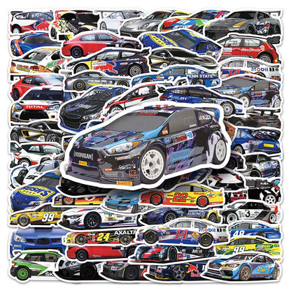 F1 Racing Sticker Pack – 51pcs Graffiti DIY Decals for Laptop, Guitar, Fridge – Must-Have
