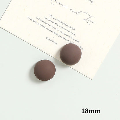 Macaron Magnetic Fridge Magnets – Strong Resin Half-Dome for Photo Display | Aesthetic Pastel Decor for Cozy Home Vibes