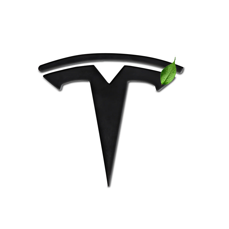 Tesla Metal Emblem Badge for Model 3/S/X/Y – 3D Chrome Waterproof Stickers | Custom Car Hood & Trunk Decal for Stylish Upgrade