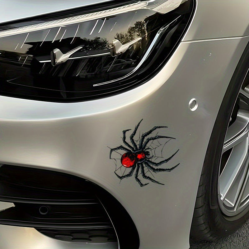 3D Spider Car Emblem Metal Badge – Cool Auto Decal Waterproof Sticker