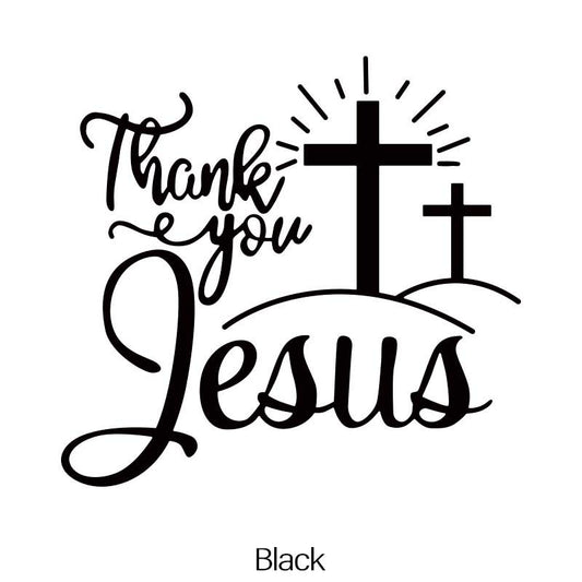 God Car Sticker – Waterproof Reflective Jesus Decal | Faith-Inspired Car Accessory for Unique Style