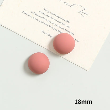 Macaron Magnetic Fridge Magnets – Strong Resin Half-Dome for Photo Display | Aesthetic Pastel Decor for Cozy Home Vibes