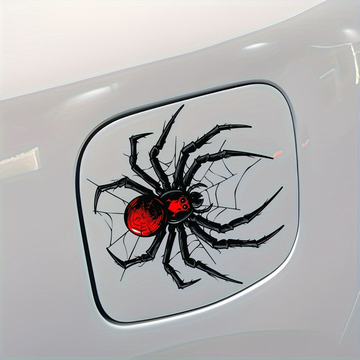 3D Spider Car Emblem Metal Badge – Cool Auto Decal Waterproof Sticker