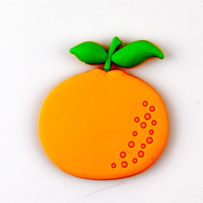 Cute Fruit Cartoon Fridge Magnets – PVC Soft Rubber Educational Magnetic Stickers for Kids