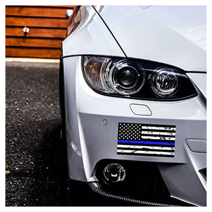 Car Flag Stickers – USA National Flag Decals for Cars, Laptops & Buses | Durable Waterproof Patriotic Decoration