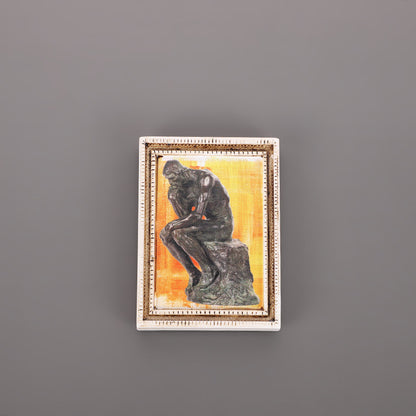 3D Fridge Magnet | Famous Art 3D Magnetic Sticker | Creative Character Retro Magnetic Decor | Personalized Home Accessories