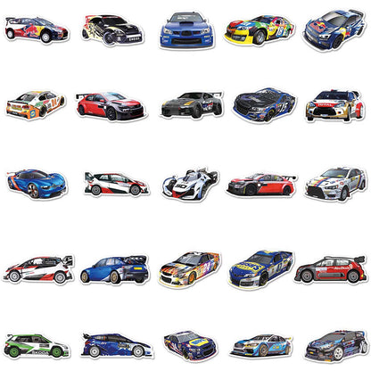 F1 Racing Sticker Pack – 51pcs Graffiti DIY Decals for Laptop, Guitar, Fridge – Must-Have