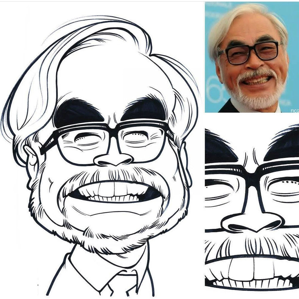 Custom Cartoon Portrait Drawing – Hand-Drawn Funny Caricature from Photo – Personalized Gift for Friends, Teachers, or Colleagues