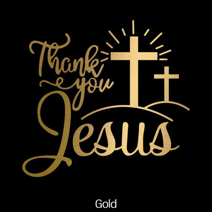 God Car Sticker – Waterproof Reflective Jesus Decal | Faith-Inspired Car Accessory for Unique Style