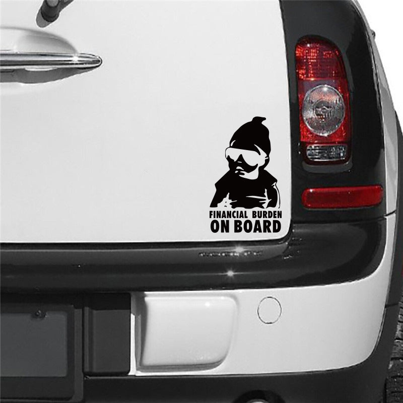 Baby on Board Car Sticker | Reflective Safety Decal for Kids | Scratch Cover & Cute Car Decoration | Warm Reminder for Driving Safety