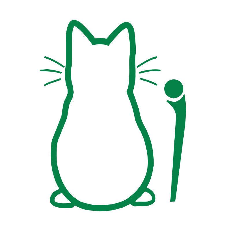 Car Sticker Rear Wiper Cat Dog Decal Reflective Rear Window Decoration Cute Cartoon Style Auto Vinyl