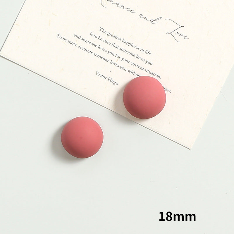 Macaron Magnetic Fridge Magnets – Strong Resin Half-Dome for Photo Display | Aesthetic Pastel Decor for Cozy Home Vibes