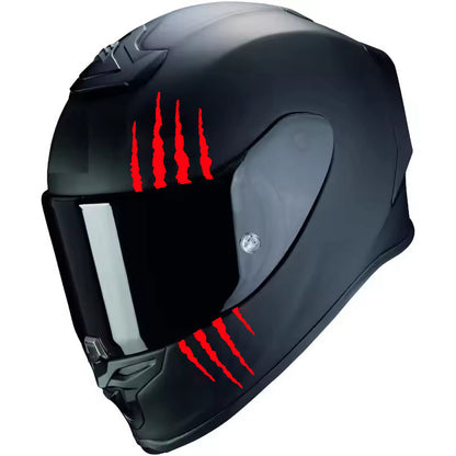 Motorcycle Decal – Monster Claw Helmet & Body Sticker, Waterproof & Durable, Eye-Catching Custom Look