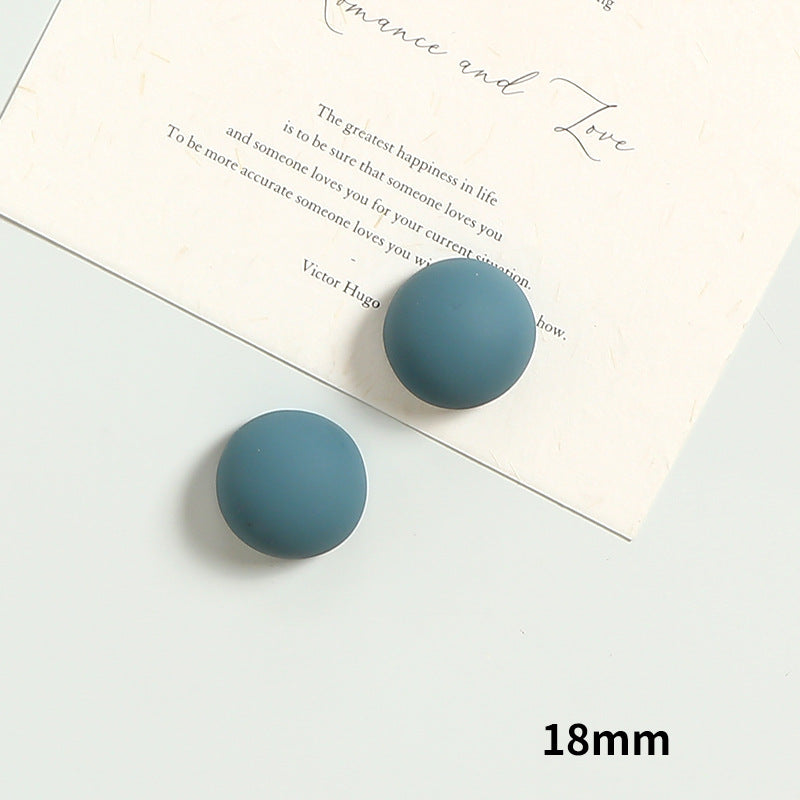 Macaron Magnetic Fridge Magnets – Strong Resin Half-Dome for Photo Display | Aesthetic Pastel Decor for Cozy Home Vibes