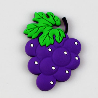 Cute Fruit Cartoon Fridge Magnets – PVC Soft Rubber Educational Magnetic Stickers for Kids