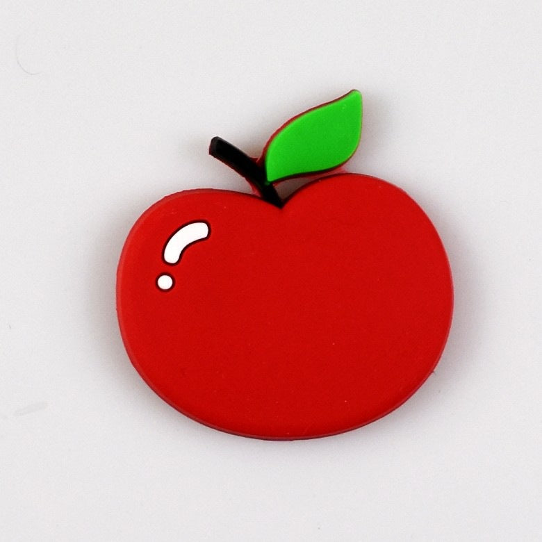 Cute Fruit Cartoon Fridge Magnets – PVC Soft Rubber Educational Magnetic Stickers for Kids