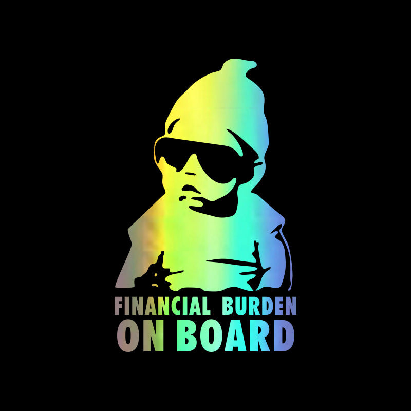 Baby on Board Car Sticker | Reflective Safety Decal for Kids | Scratch Cover & Cute Car Decoration | Warm Reminder for Driving Safety