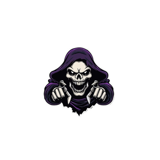 Halloween Skull Car Sticker – Scratch Cover Decal for Cars & Motorcycles, Creative Scary Face Decoration for Spooky Vibes