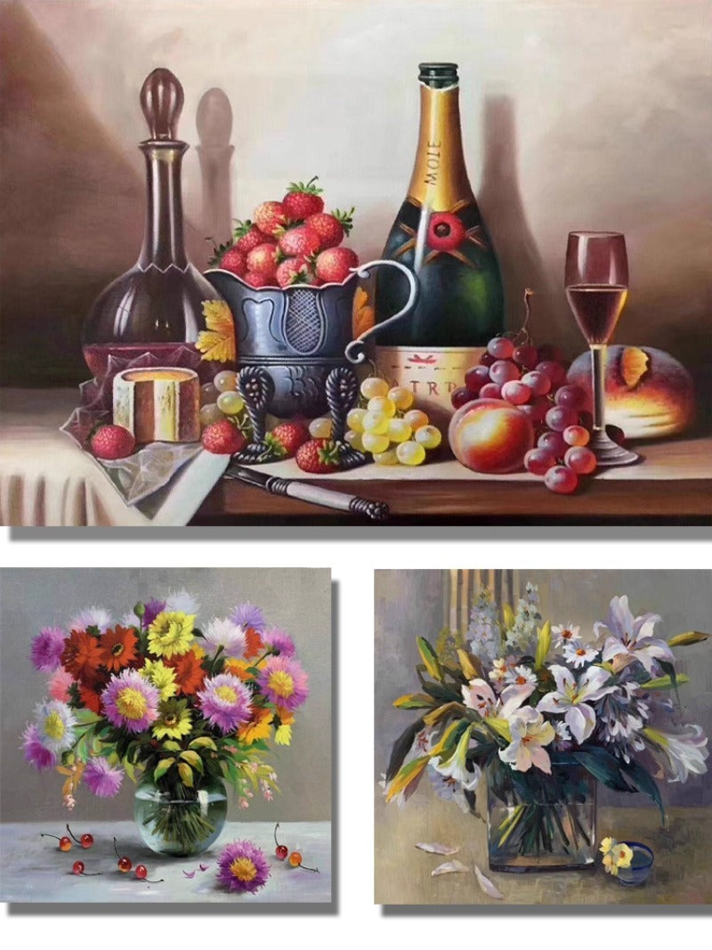 Custom Oil Painting – Realistic Portraits (Wedding, Pet, Landscape) – High‑Fidelity + Personalized – 100% hand-painted by senior artists