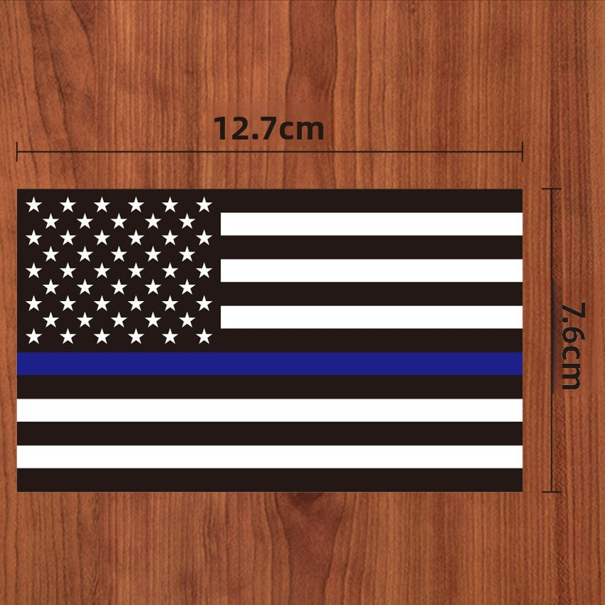 Magnetic Car Decal – Waterproof Sunproof Reflective American Flag, Patriotic Auto Decoration