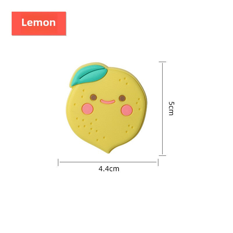 Soft Magnetic Fridge Stickers - Strong Cartoon Fruit PVC Refrigerator Magnets, Creative Home Decor, Cute Gift Choice